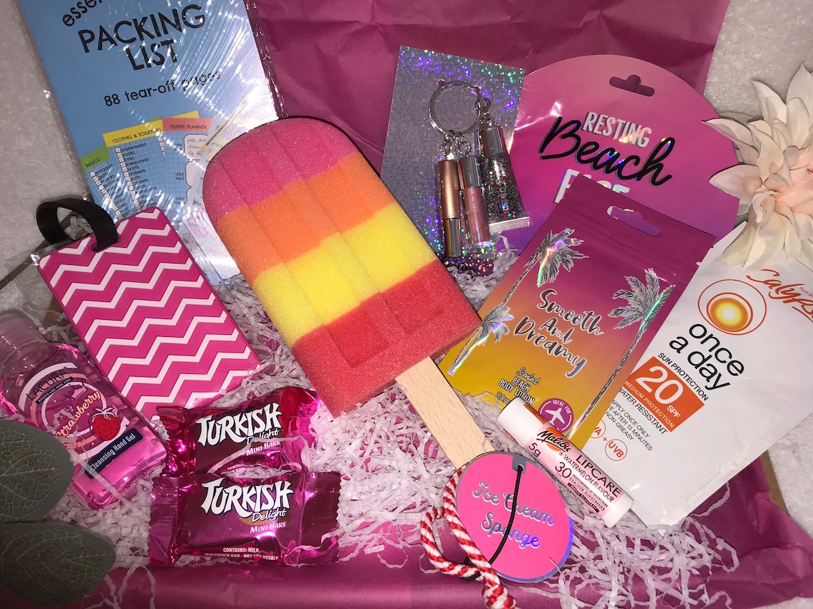 Teenage Girl Pamper Box Beauty Hamper Gone to the Beach Etsy UK