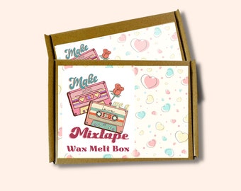 Valentines  wax melt box, love , wax melt Valentines  wax melt collection, February , Happy ,wax melts