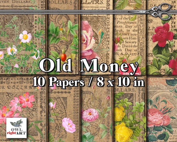 Old American Money Digital Printable Antique Banknotes and - Etsy