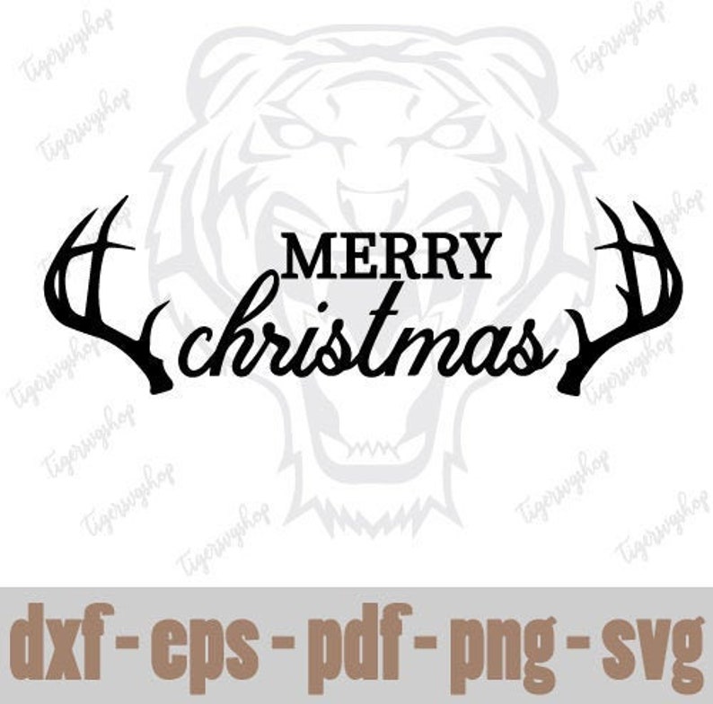 Download Merry Christmas SVG Rustic Sign Decor Vinyl Cut File for ...