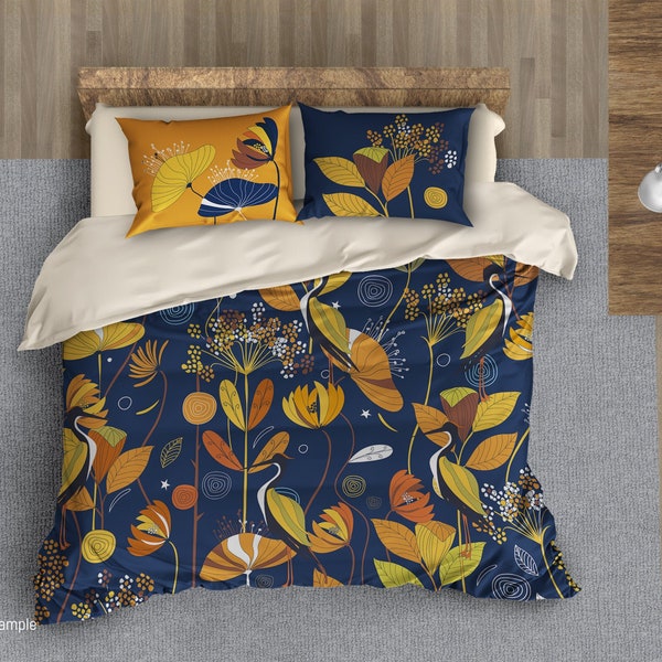 Botanical Bed Sheets Etsy