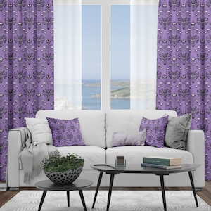 Window Curtains Victorian Style, Gothic Window Drapery, Luxury Curtains, Vintage design Wallpaper Panels, Rod Pocket Curtains, C02