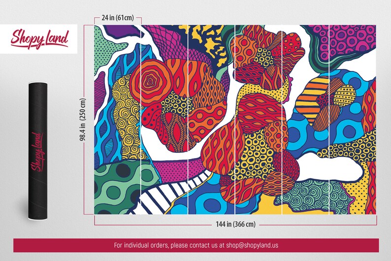 Japanese Style Peel and Stick Wallpaper Harajuku Removable Etsy