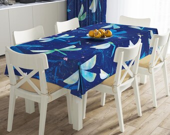 Ambesonne Dragonfly Tablecloth 60 X 84 Sketchy Butterfly Like Bugs with Floral Ivy Print Wings Artwork Pale Green Dining Room Kitchen Rectangular Table Cover Ambesonne Dragonfly Tablecloth 60 X 84 Sketchy Butterfly Like Bugs with Floral Ivy Print Wings Artwork Pale Green Dining Room Kitchen Rectangular Table Cover