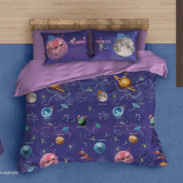 Space Duvet Cover Etsy
