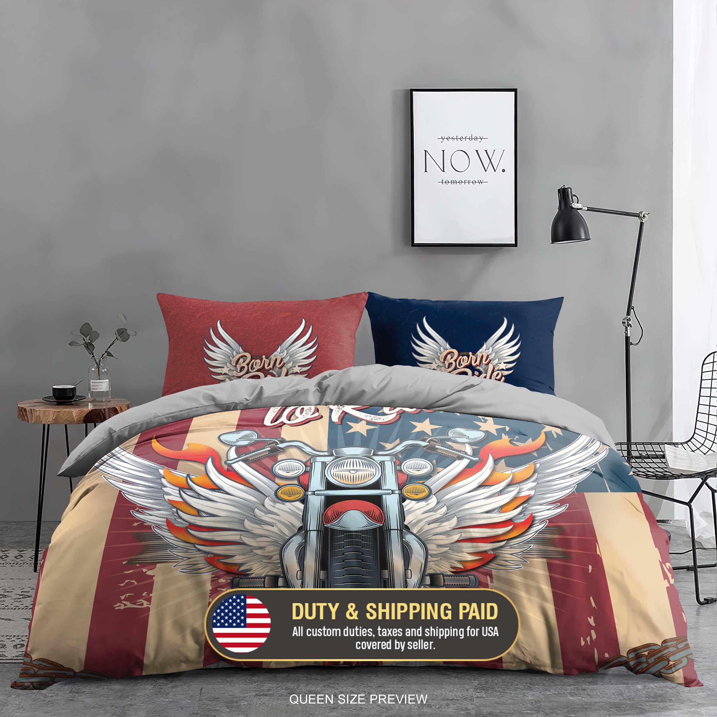 Harley Davidson Bedding Sets - Etsy