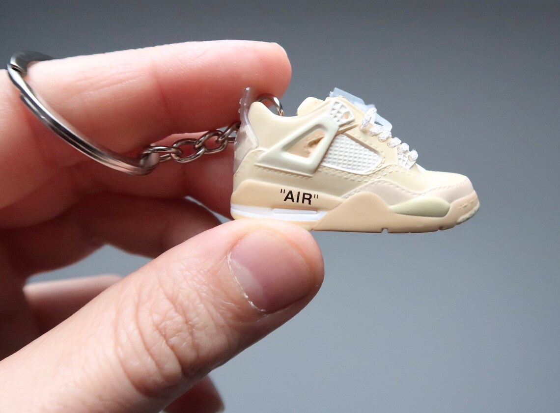 off white jordan keychain