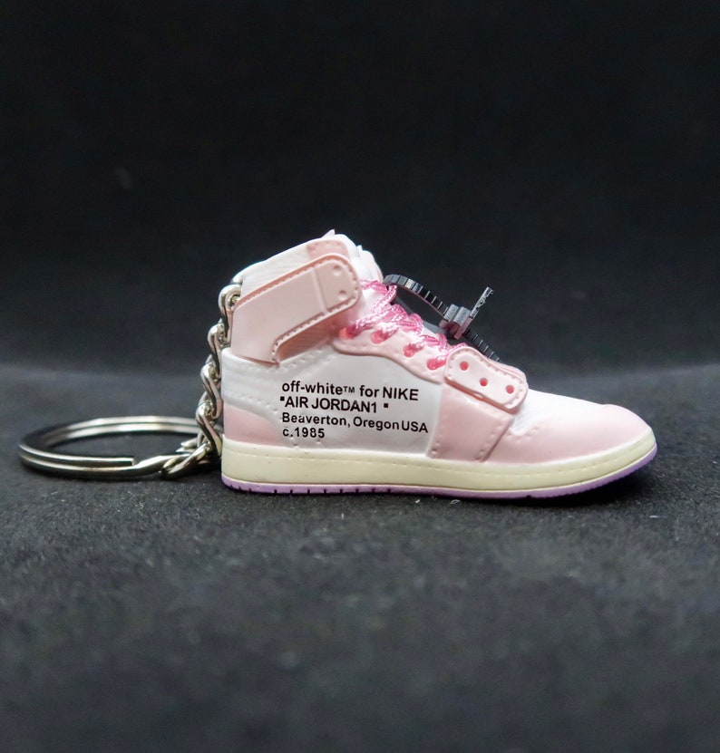 off white jordan 1 keychain