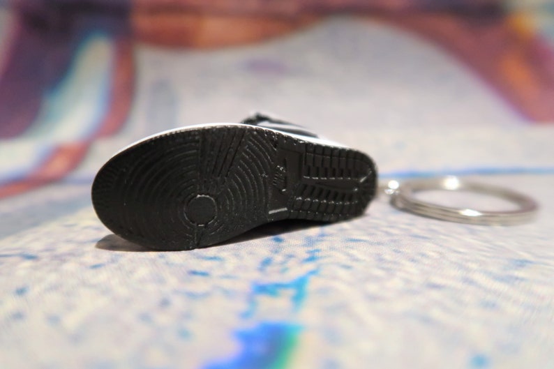 Mini Air Jordan 1 Shadow Keychain Sneakers Keyring Trainers - Etsy UK