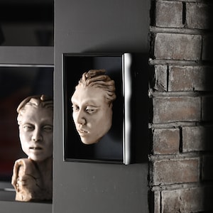 Medusa Primis, Framed Sculpture, Handmade, Wall Sculpture, Wall Decor, Wall Decoration, Gorgo, Sculpture, Wall Sculpture, Art, Ozan Varel