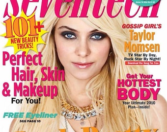 Seventeen Magazine February 2010 – Digital Download – PDF Back Issue – Taylor Momsen Cover