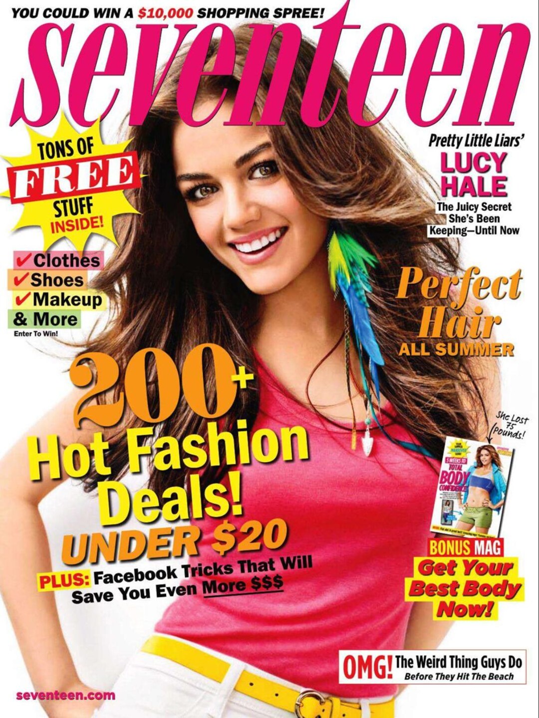 Seventeen Magazine June July 2011 – Digital Download – PDF Back