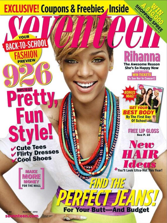 Seventeen Magazine August 2010 – Digital Download – PDF Back Issue