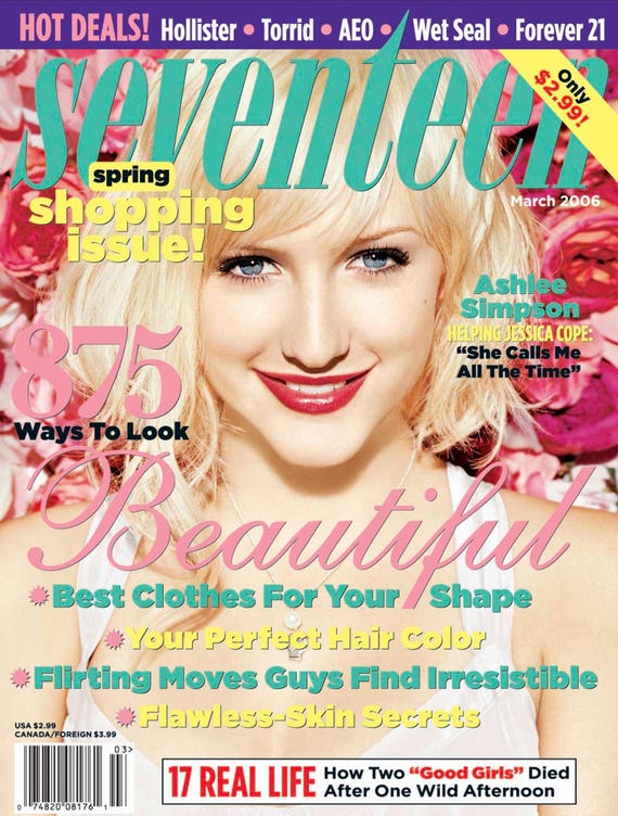 Seventeen Magazine March 2006 – Vintage Digital Download – PDF