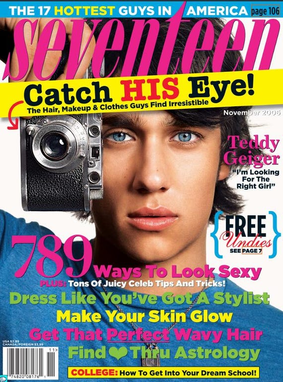 Seventeen Magazine Nov 2006 – Vintage Digital Download – PDF Back Seventeen Magazine Nov 2006 – Vintage Digital Download – PDF Back