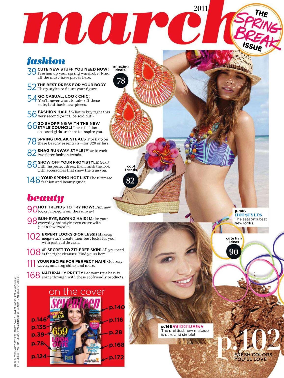 Seventeen Magazine March 2011 – Digital Download – PDF Back Issue