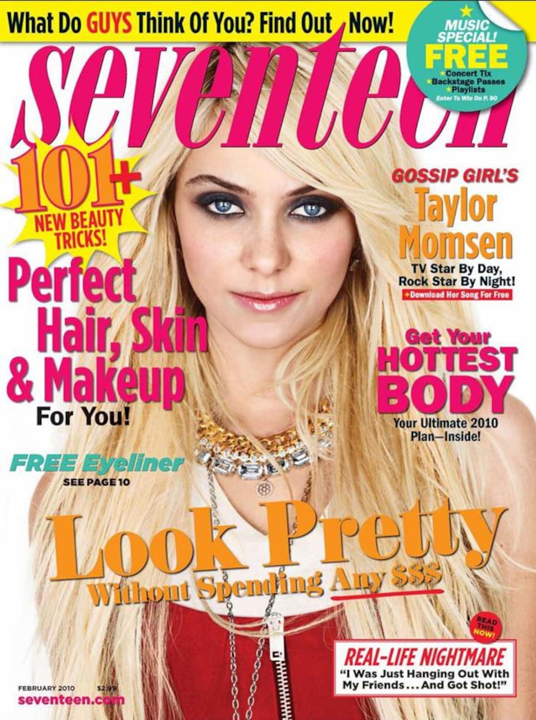 Seventeen Magazine February 2010 – Digital Download – PDF Back