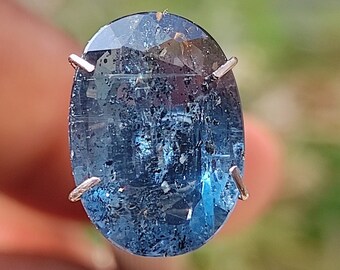 Beautiful ~ Teal Blue Kyanite - Natural Teal Blue Kyanite - Jewelry making - Mataphyiscal Crystal - Beautiful Quality Kyanite Gemstone