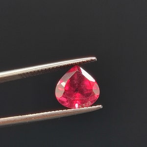RUBELLITE TOURMALINE CRYSTAL - Natural Rubellite Faceted Gemstone, Wholesale Rubellite Tourmaline Faceted Gemstone For Jewellery Making