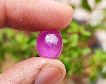 AFRICAN RUBY CRYSTAL - Natural Ruby smooth cabochon gemstone, wholesale natural African ruby Crystal smooth cabochon for jewellery making