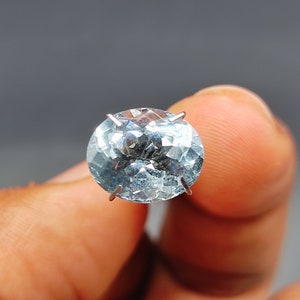 BLUE AQUAMARINE CRYSTAL - Natural Aquamarine Faceted gemstone, Wholesale Natural Blue Aquamarine Faceted Gemstone for jewellery making