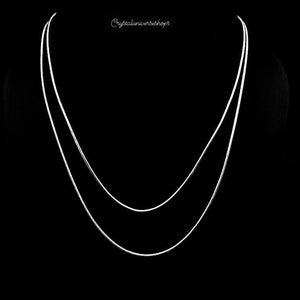 Silberkette - 925 Sterling Silber Schlangenkette, 2 mm, 16 '' 18 "20 '' - Sterling Silber Halskette, Schmuck, Geschenkartikel,