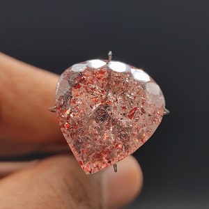 Lepidocrocite Super seven Natural Super 7 Quartz Faceted Gemstone Beautiful Super Seven Quartz Gemstone For Jewellery Making image 6