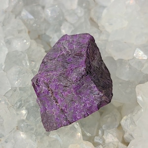 Rare.! Sugilite raw stone - Natural Gel Sugilite Rough - African Gel Sugilite - Healing Crystal -Rare Raw Gel Sugilite Crystal Gemstone