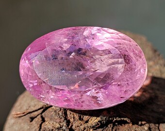 Stunning.! Pink Kunzite Unheated - Amazing High quality Huge Pink Kunzite stone - Faceted stone - Healing crystal - Natural Pink Kunzite