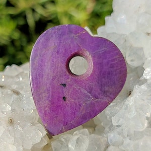 Beautiful.! Heart ruby - African Ruby Heart stone - Ruby Drilled Cabochon - Healing Crystal - Natural Ruby Crystal Heart - Manifestation