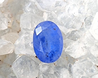 Top high quality.! Kashmir blue Sapphire faceted - Natural heated Jammu Kashmir Blue Sapphire - Jewelry making - High quality Blue sapphire