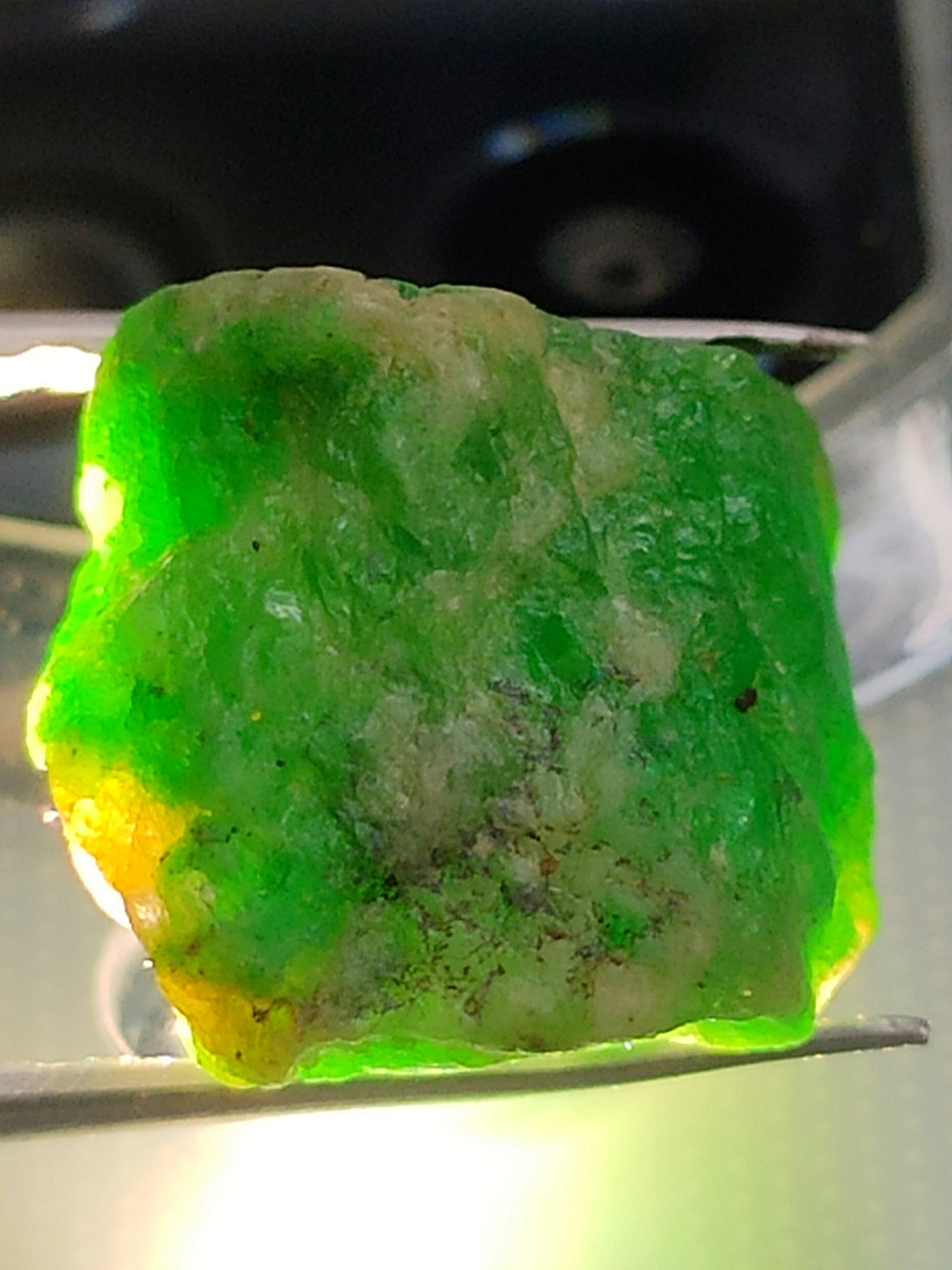 Beautiful raw tsavorite crystal gemstone wholesale Etsy