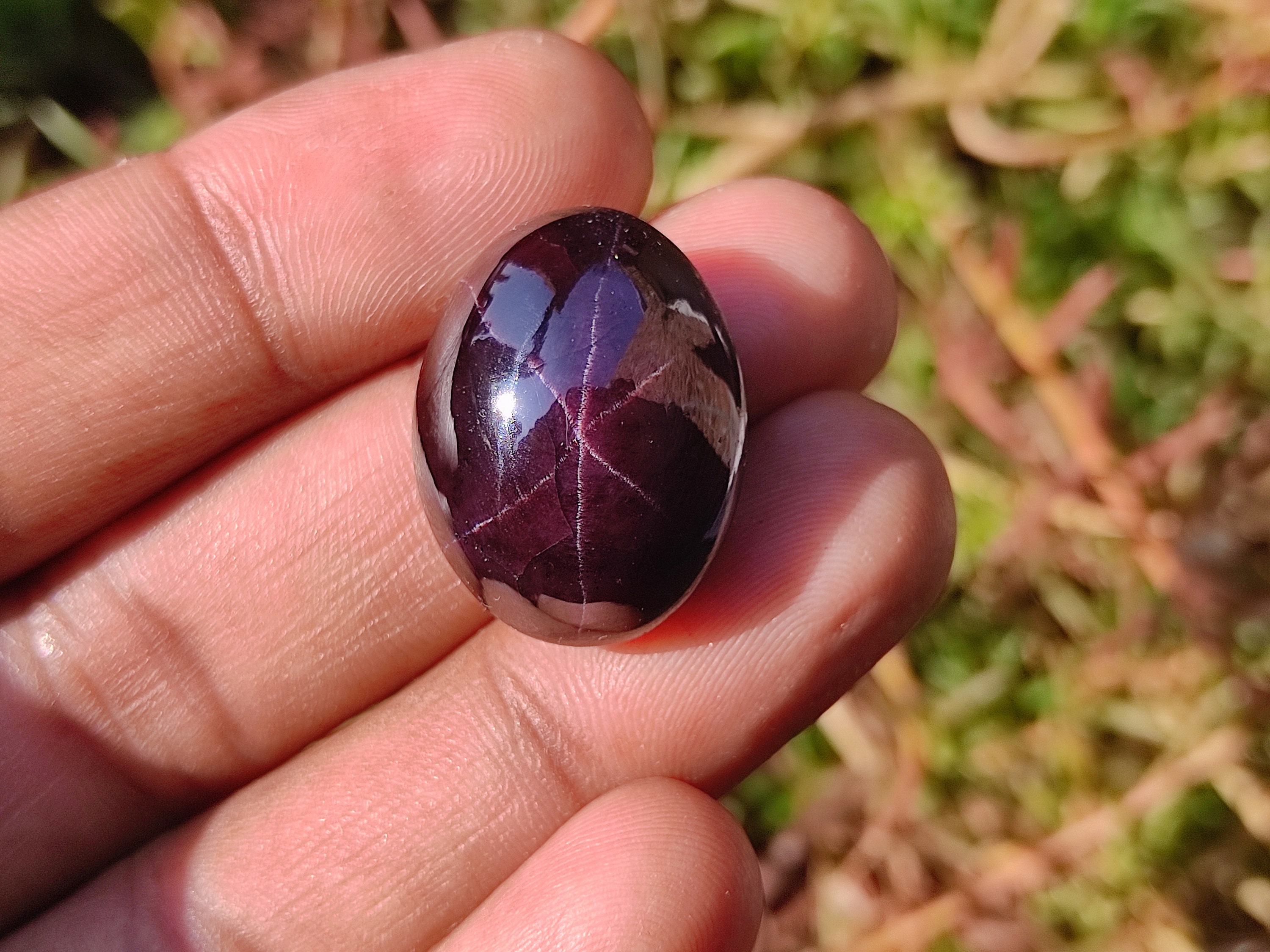 Red best sale garnet star