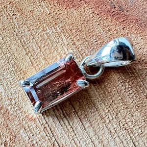 Tourmaline Pendant.! Natural Bi-Color Tourmaline Pendant - Gift Jewelry - Green Tourmaline Stone - High Quality - Tourmaline Stone Pendant
