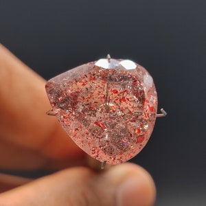 Lepidocrocite Super seven Natural Super 7 Quartz Faceted Gemstone Beautiful Super Seven Quartz Gemstone For Jewellery Making image 8