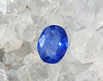 Amazing quality.! Kashmir blue Sapphire faceted - Natural heated Jammu Kashmir Blue Sapphire - Jewelry making - High quality Blue sapphire