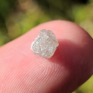Raw Diamond.! Natural African Raw white Diamond - High quality Diamond - Raw crystal - Jewelry making - Healing Crystal - Natural Diamond