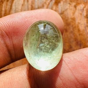 Lagoon.! Green Tourmaline Cabochon - Natural Green Tourmaline Stone - Stunning Tourmaline Crystal - Jewelry Making - Tourmaline Crystal