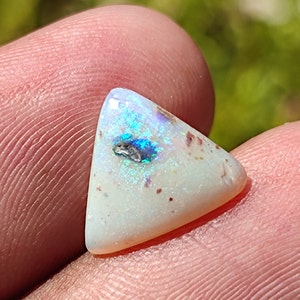 Beautiful..! Australian fire Opal - Natural Australian Opal stone - Smooth Cabochon - Jewelry making - Mataphysical stones - Opal gemstone