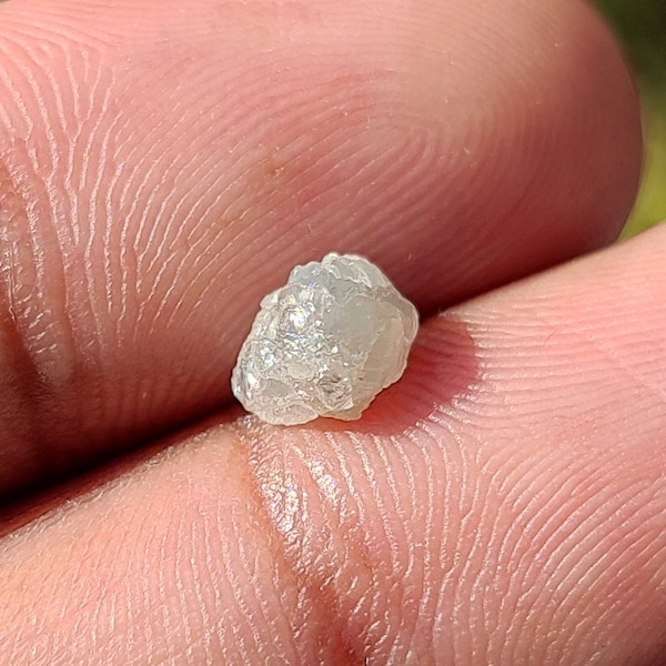 Raw Diamond.! Natural African Raw white Diamond - High quality Diamond - Raw crystal - Jewelry making - Healing Crystal - Natural Diamond