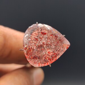 Lepidocrocite Super seven Natural Super 7 Quartz Faceted Gemstone Beautiful Super Seven Quartz Gemstone For Jewellery Making image 7