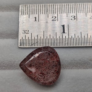 Lépidocrocite Super Seven Pierre naturelle à facettes en quartz Super 7 Belle pierre de quartz Super Seven pour la fabrication de bijoux image 3