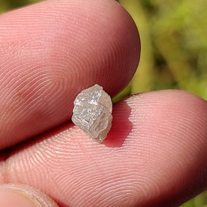 Raw Diamond.! Natural African Raw white Diamond - High quality Diamond - Raw crystal - Jewelry making - Healing Crystal - Natural Diamond