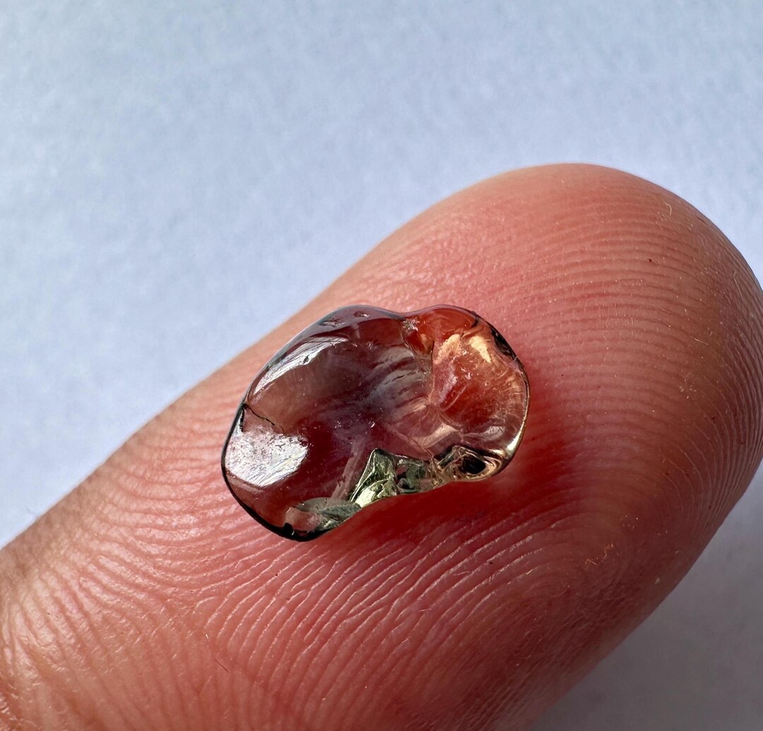 Bi-color Unheated Sapphire Stone: Natural Untreated Gemstone, Jewelry ...