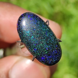 Verbazingwekkend ~ Andamoka-opaal - natuurlijke Andamoka-matrixopaal - cabochon - sieraden maken - Australische Andamoka-vuuropaal