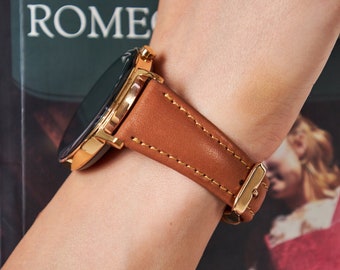 Correa de reloj de cuero para mujer, correa de reloj para mujer, 18 mm, 20 mm, 22 mm, banda Quick Realese, correa de reloj clásica para mujer