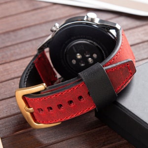 Armband Uhr Armreif, Armband Uhr Rot, Armbanddesign, Vivoactive, Epix, Epix Pro, ForeRunner, Venu, Venu Sq, Venu 2 3, Instinct, Vivoactive