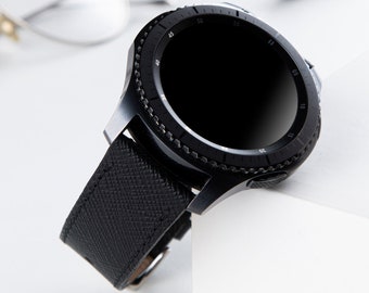 Black Garmin Watch Strap, Garmin Fenix 7, 7x, 6, 6S, 6X Pro, 5, 5S, 5X, Venu 2, 3, Vivoactive, Epix 2, Garmin MARQ, Tactix, Quatix, Vivomove