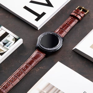 Brown Garmin Watch Band, Garmin Fenix 6,6S,Pro, Watch Band Strap, Garmin MARQ /Tactix, Quatix 3/5 Vivomove, Handmade Leather Strap,