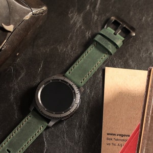 Personalized Garmin Watch Band, Garmin Fenix 6, 6S, 6X, Pro, 5, 5S, 5X, Fenix 7, Epix, 2, Leather Band, Fenix Watch Band, Garmin Watch Strap
